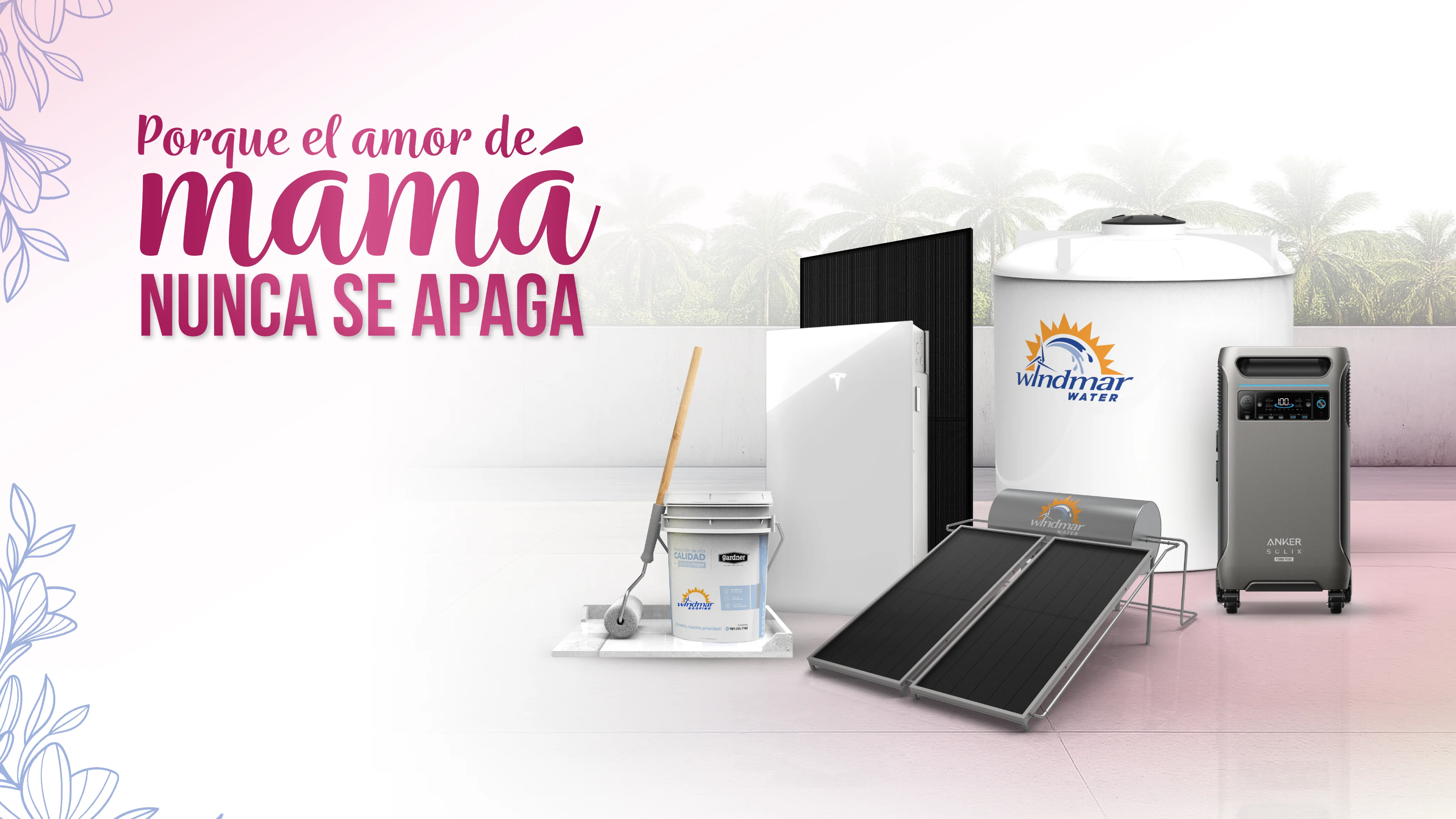 Instalación de paneles solares en Puerto Rico por WindMar Home